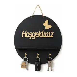 Yuvarlak Anahtarlık Hoşgeldiniz