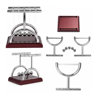 Balance Balls Orta Newton - Metal Denge Topları Masa Üstü