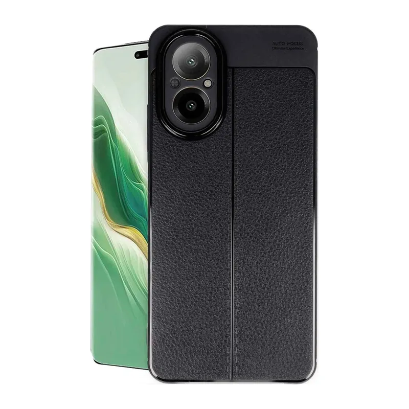 Realme 12 Lite Kılıf Auto Focus Kapak - Siyah