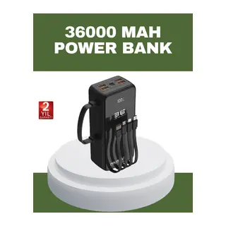 Hızlı Şarj Destekli Powerbank Tüm Cihazlarla Uyumlu
