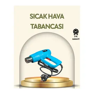 2000W Profesyonel 2 Kademeli Isı Tabancası Sıcak Hava Üfleme