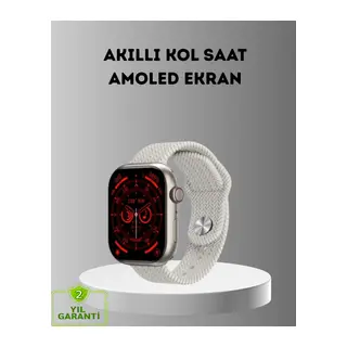 Bluetooth 5.2 Akıllı Saat Kablosuz Şarjlı Sesli Asistanlı 420 mAh Günlük Kullanım