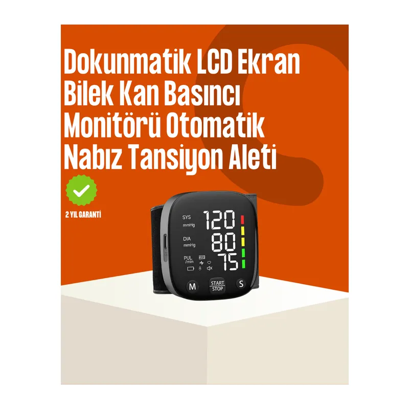 Renkli Risk Göstergeli Tansiyon Aleti