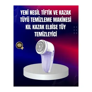 Tüy ve Tiftik Temizleyici – 3 Bıçaklı, 200ml Kapasiteli