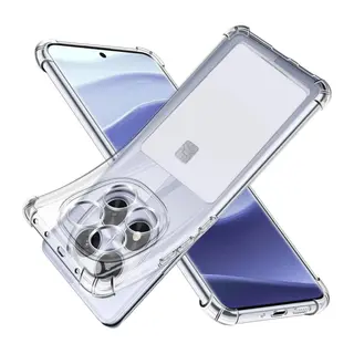 Xiaomi Redmi Note 14 Pro 4G Kılıf Kart Şeffaf Silikon - Şeffaf