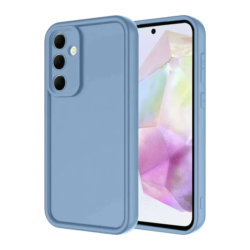 Samsung Galaxy A17 5G Viera Silikon - Mavi