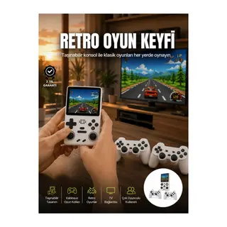 Taşınabilir El Konsolu Kablosuz Gamepadli Yeni Nesil