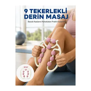 Dayanıklı Plastik Kas Masaj Rulosu Selülit Karşıtı