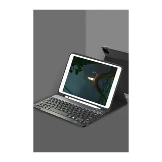 Huawei MatePad SE 11 Kılıf KC01 Smart Klavyeli Tablet Kılıfı - Siyah