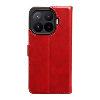 Xiaomi Mi 17T Pro Trend S Plus Kapaklı Kılıf - Kırmızı