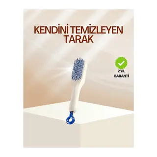 Pratik Mekanizmalı Saç Tarağı – Kendi Kendini Temizler, Taşınabilir