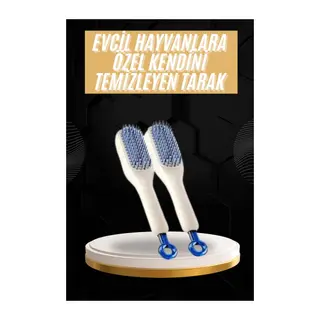Kolay Temizlenen Fırçası Evcil Hayvanlara Özel Tüy Temizleme