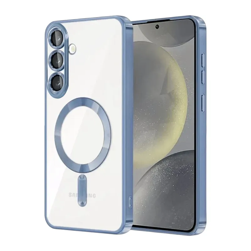 Samsung Galaxy S25 FE Kross Magneticsafe Kapak - Sierra Blue