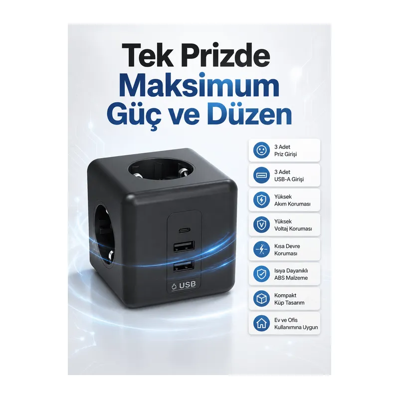 Akım Korumalı 3440 Priz