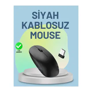 Geniş Uyumluluğa Sahip Sessiz Fare – Yüksek DPI ve Hafif