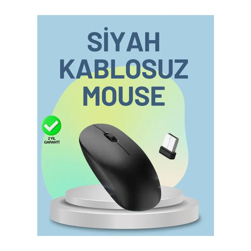 Geniş Uyumluluğa Sahip Sessiz Fare – Yüksek DPI ve Hafif