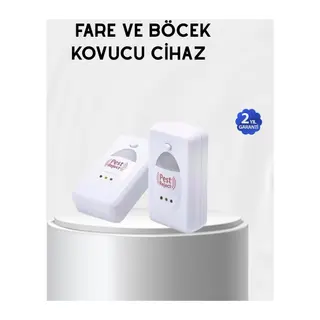 Fare, Sivrisinek ve Böcek Kovucu Ultrasonik Cihaz – Güvenli ve Kimyasalsız Çözüm