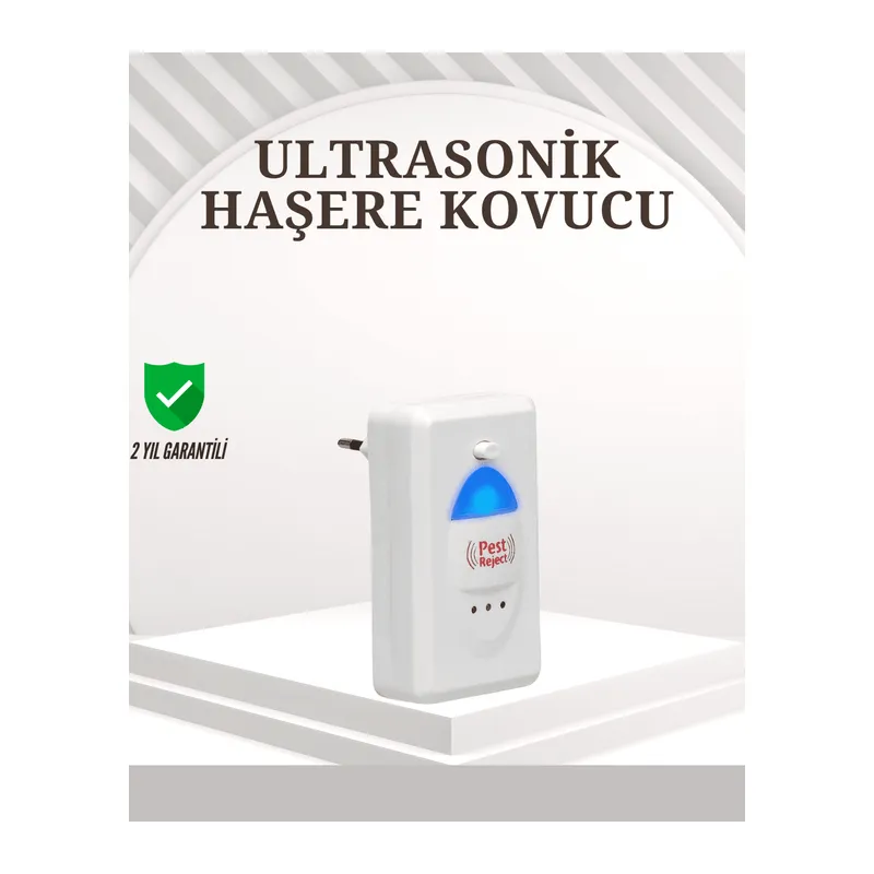 Ultrasonik Teknolojili Elektronik Haşere Kovucu