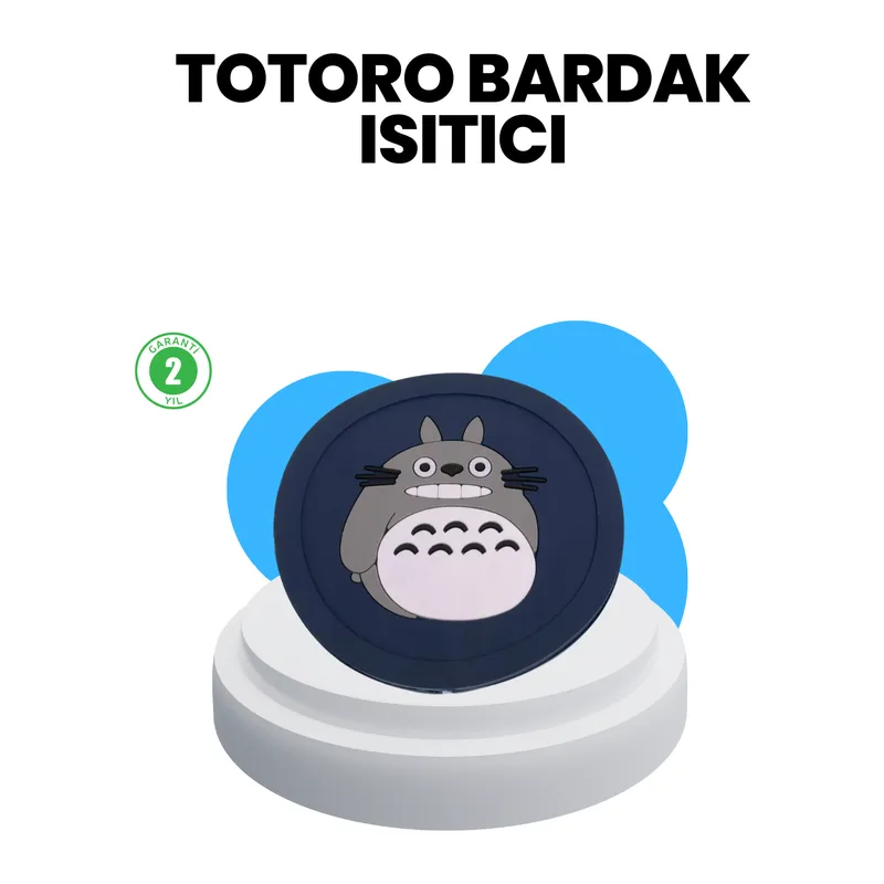 USB Güçlü Isıtıcı Bardak Matı 45–60° Sıcaklık Koruma Silikon Yapı