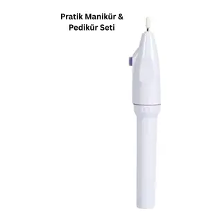 Taşınabilir Profesyonel Manikür Pedikür Seti