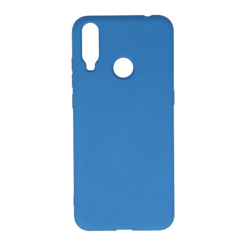 General Mobile GM 10 Kılıf Nano içi Kadife Silikon - Mavi