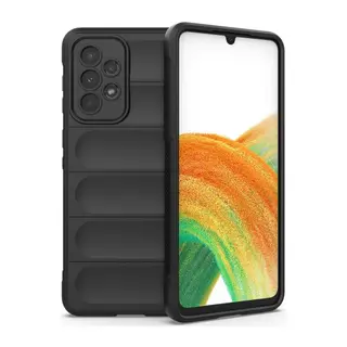 Samsung Galaxy A33 5G Kılıf Optimum Silikon - Siyah