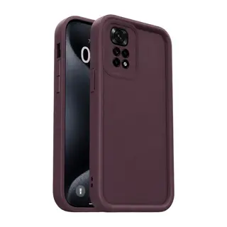 Xiaomi Redmi 10 2022 Kılıf Viera Silikon - Mürdüm