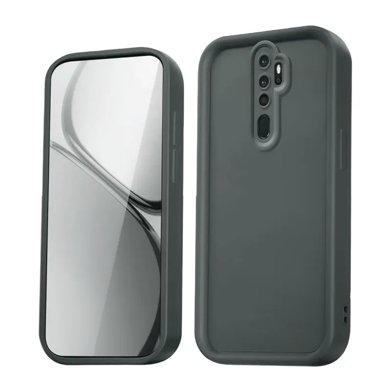 Xiaomi Redmi Note 8 Pro Kılıf Viera Silikon - Gri