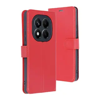 Xiaomi Redmi Note 15 Pro 4G Trend S Plus Kapaklı Kılıf - Kırmızı