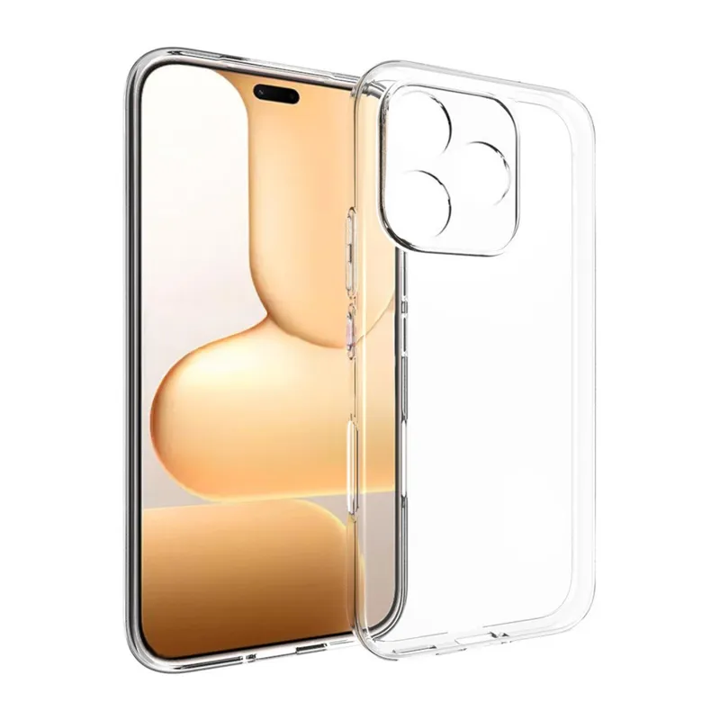Huawei Honor 600 Lite Lüx Şeffaf Silikon - Şeffaf