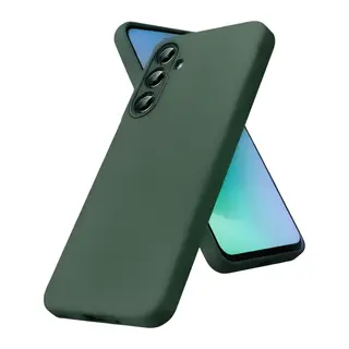 Samsung Galaxy A27 5G First Silikon - Koyu Yeşil