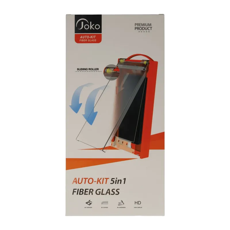 Joko Xiaomi Redmi Note 14 Pro 4G AutoKit 5in1 Fiber Hayalet Cam Ekran Koruyucu