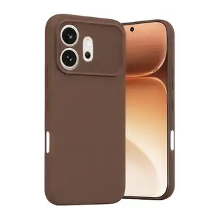 Huawei Honor 600 First Silikon - Kahverengi