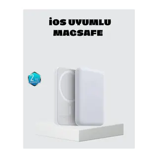 MagSafe 15W Kablosuz Hızlı Şarj, Lightning Girişli Taşınabilir Batarya
