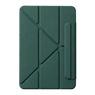 Apple iPad 2025 10.9 10.Nesil (A16) Edz Manyetik Standlı Tablet Kılıfı - Koyu Yeşil