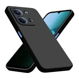 Xiaomi Redmi 15C 4G Nano içi Kadife Silikon - Siyah