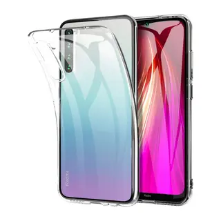 Xiaomi Redmi Note 8 Kılıf Lüx Şeffaf Silikon