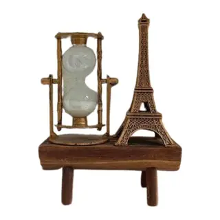 Paris Eyfel Kulesi Hediyelik Eyfel Retro Kum Saati Dekoratif Eşya