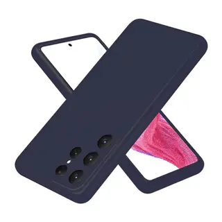 Samsung Galaxy S25 Ultra Kılıf First Silikon - Lacivert