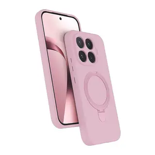 Xiaomi Mi 17T Regal Magsafe Standlı Kapak - Açık Pembe