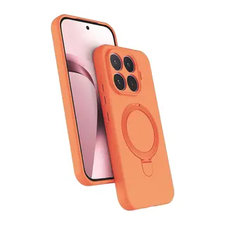 Xiaomi Mi 17T Pro Regal Magsafe Standlı Kapak - Turuncu