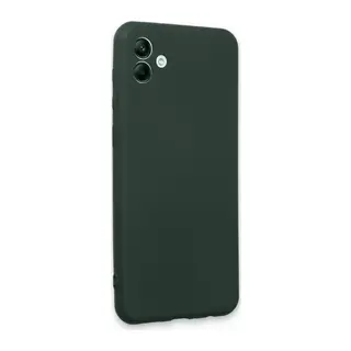 Samsung Galaxy A04E Kılıf First Silikon - Koyu Yeşil