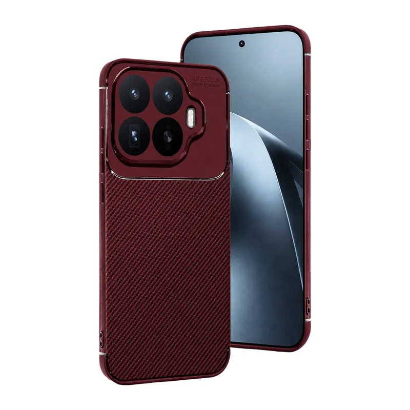 Xiaomi Mi 17T Auto Focus Karbon Kapak - Bordo