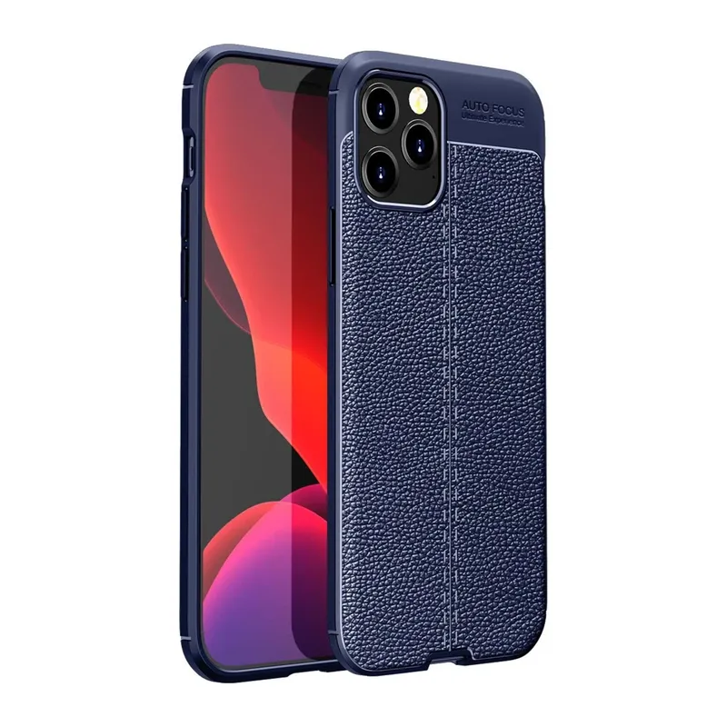 Apple iPhone 12 Pro Kılıf Auto Focus Kapak - Lacivert