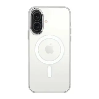 Apple iPhone 16 Kılıf Pc Real Magsafe Kapak - Şeffaf