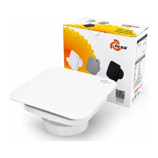Plastik Aspiratör 150 Beyaz Banyo Tuvalet Havalandırma Aspiratörü 20W 2800RPM 320M3/H EBT-150SB