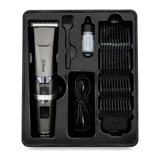 Saç Sakal Kesme Traş Makinesi Şarjlı Dijital Göstergeli 180° Döner Başlık 3-6-9-12MM Tarak MR-6007