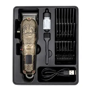 Saç Sakal Kesme Traş Makinesi Usb - Type-c Şarjlı - Led Gösterge 3-7-9-12MM Tarak MR-7800