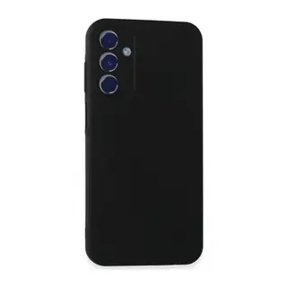 Samsung Galaxy A15 4G Kılıf First Silikon - Siyah