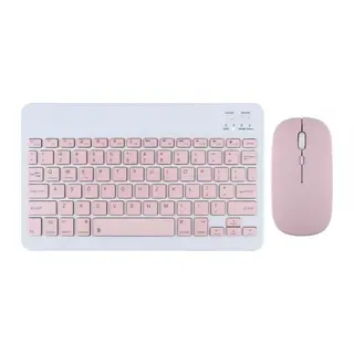 KYB71 Kablosuz Türkçe Q Klavye Mouse Set - Pembe